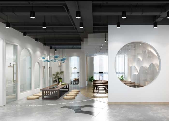 宝山万达广场雅质奏筝工装工地直播